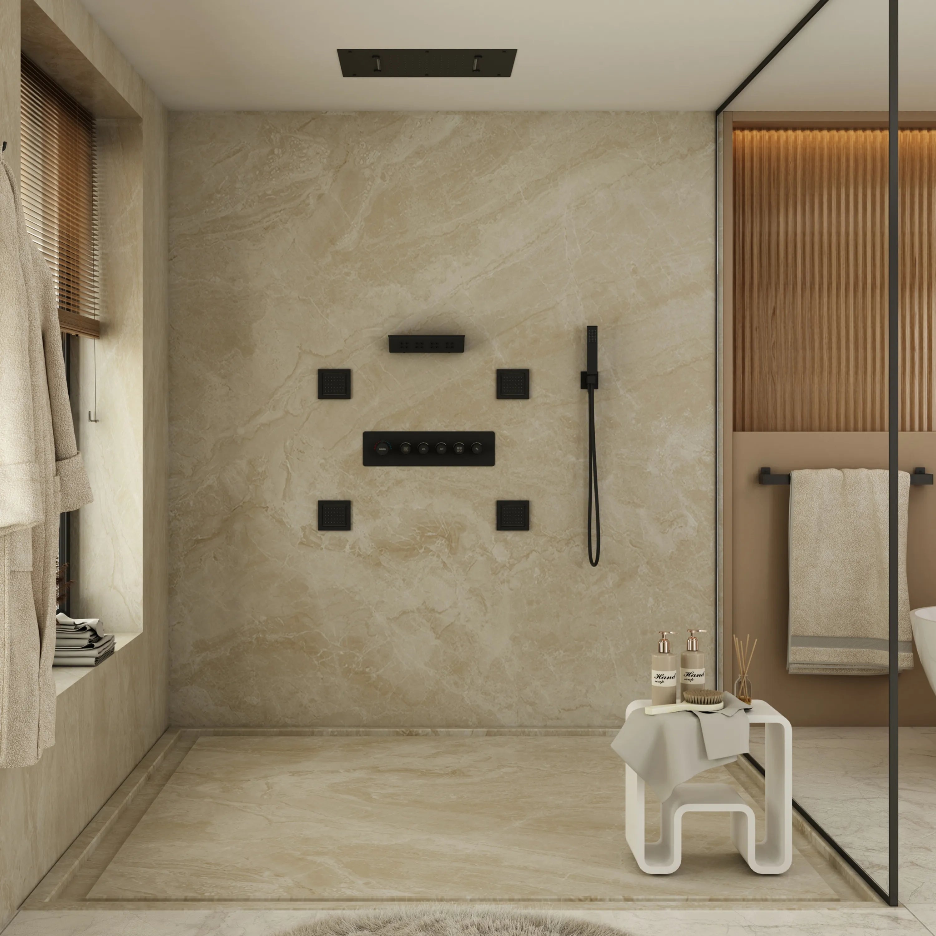 What Defines a Luxury Shower System?