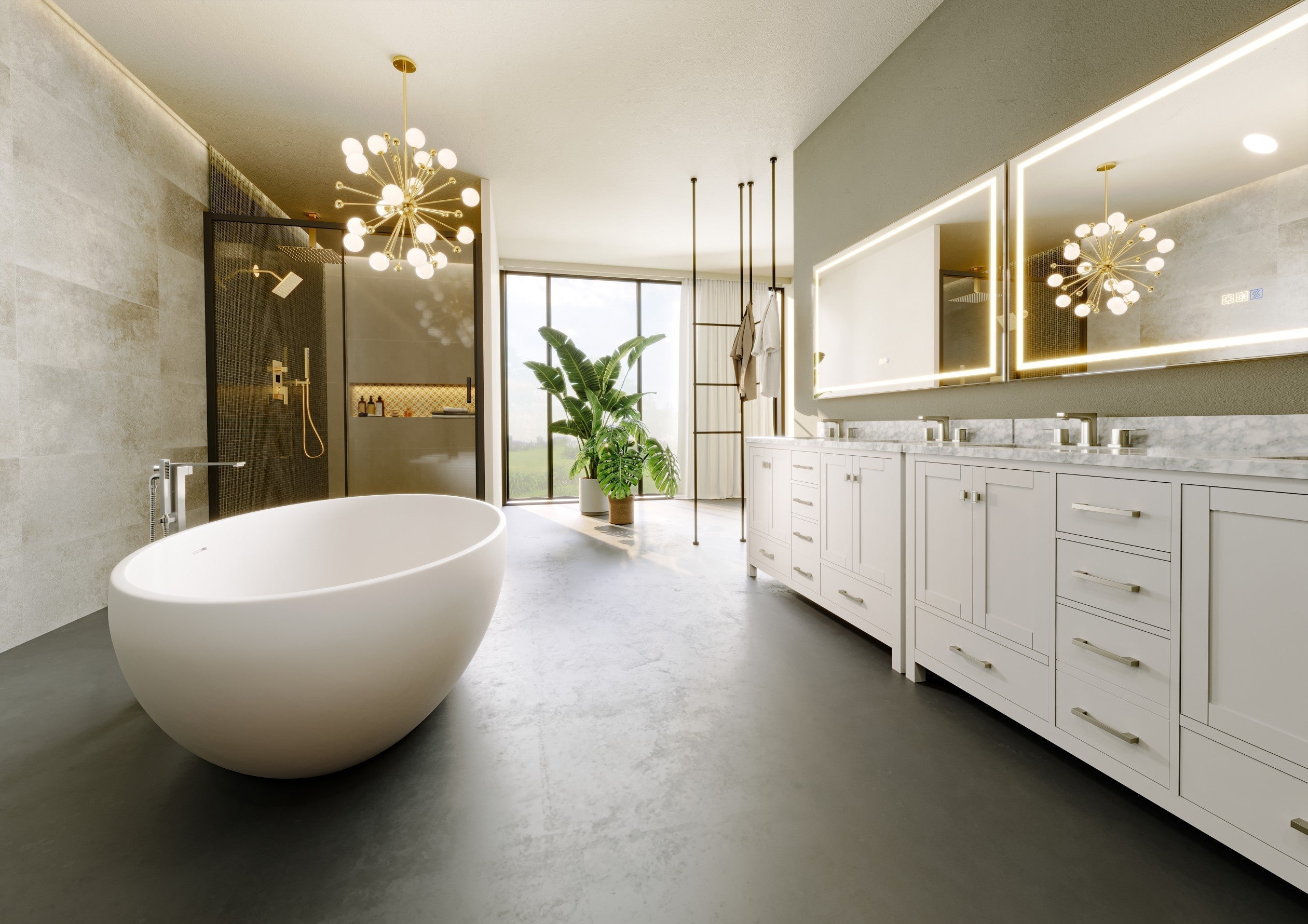 Luxury bathtub