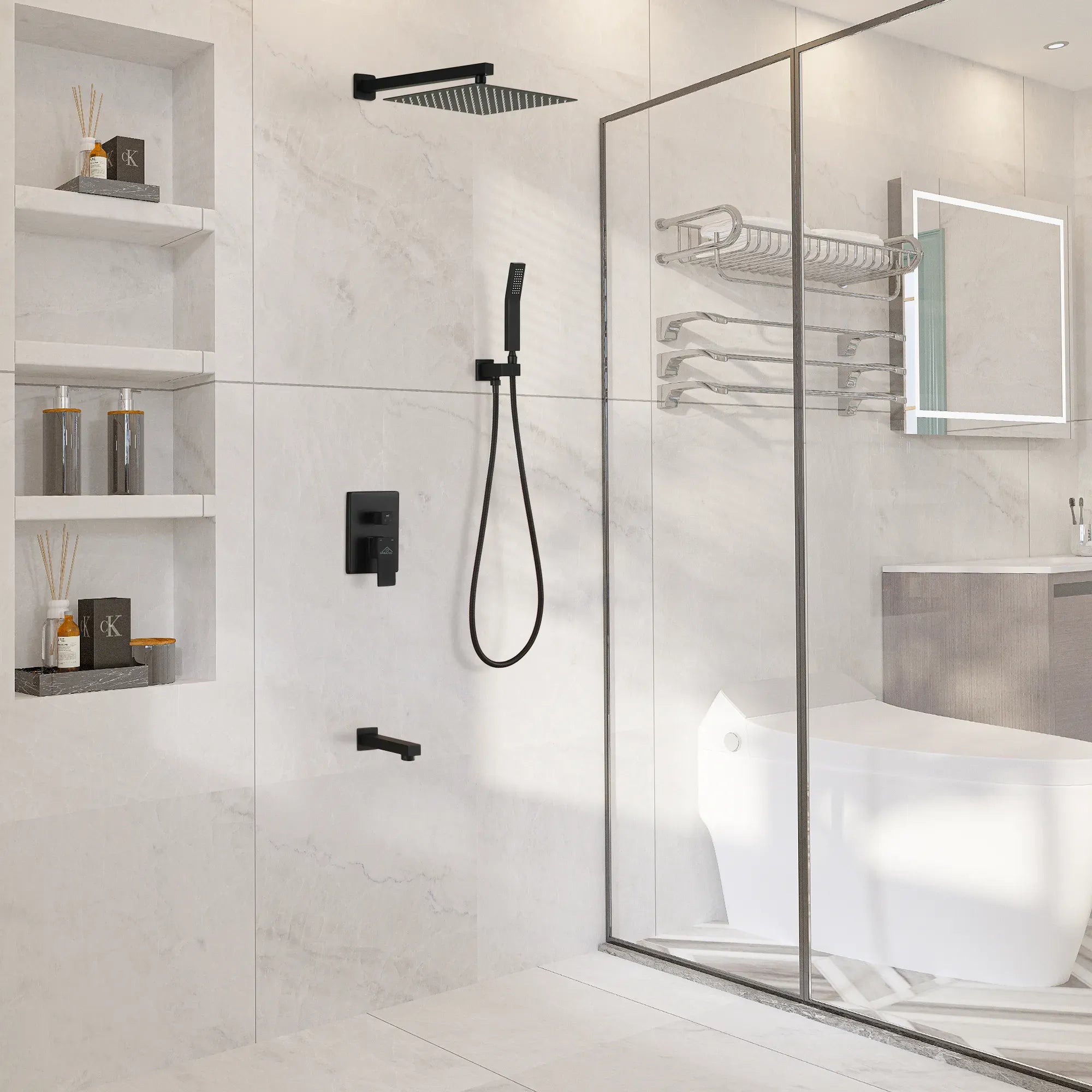 Shower System with Tub Spout Installation Guide