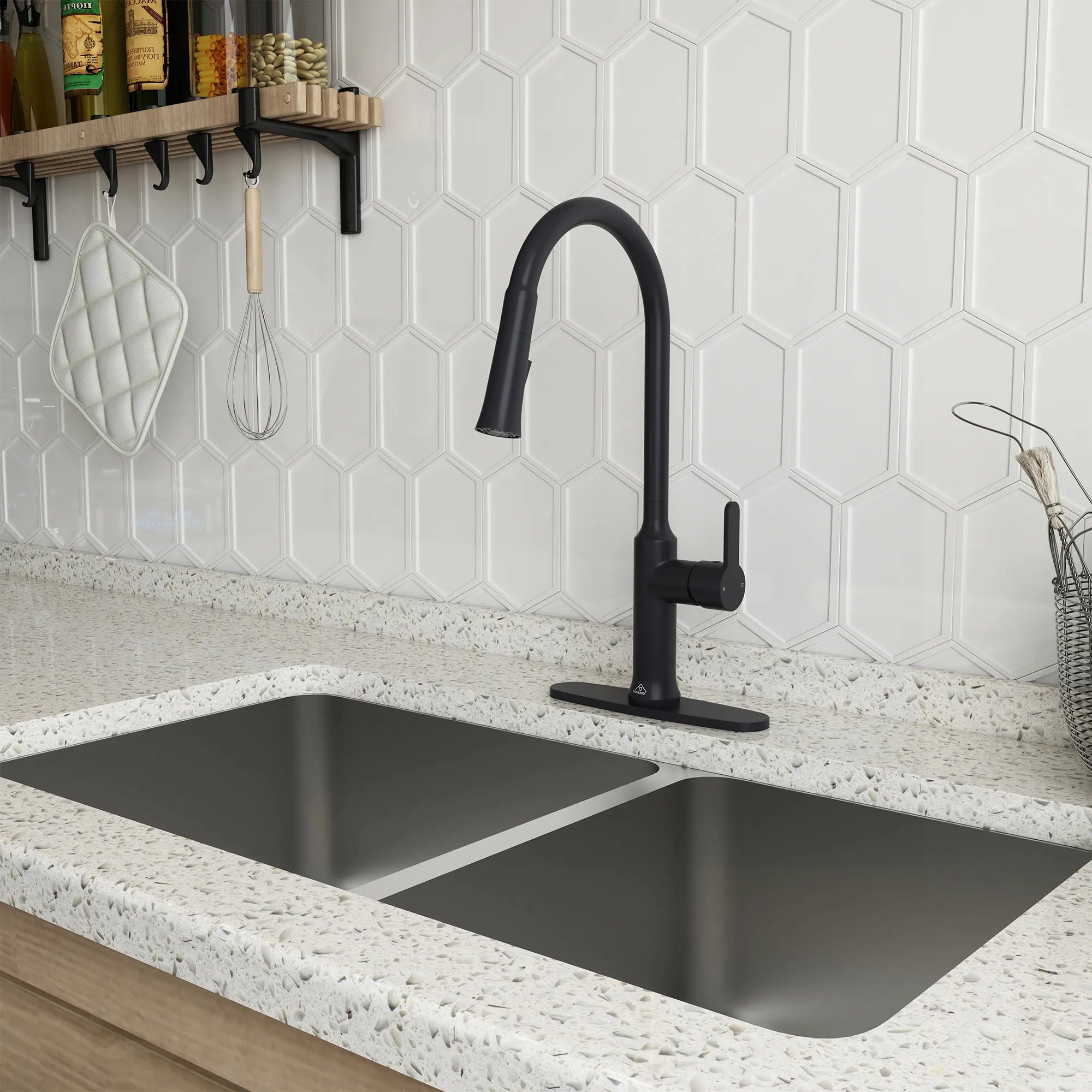 How to Remove a Single Handle Kitchen Faucet with Sprayer