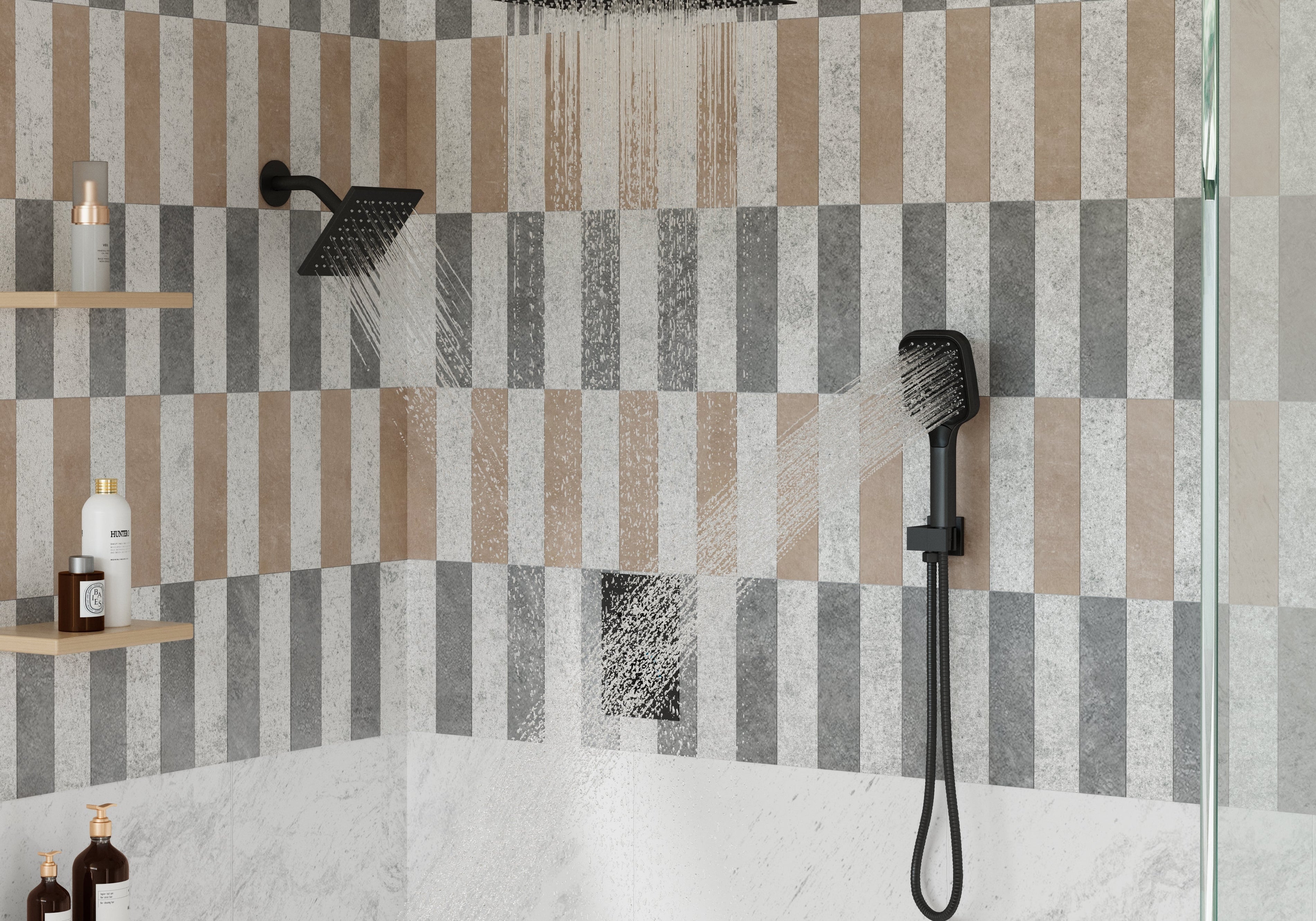 Ceiling-Mounted Rain Shower System-CASAINC