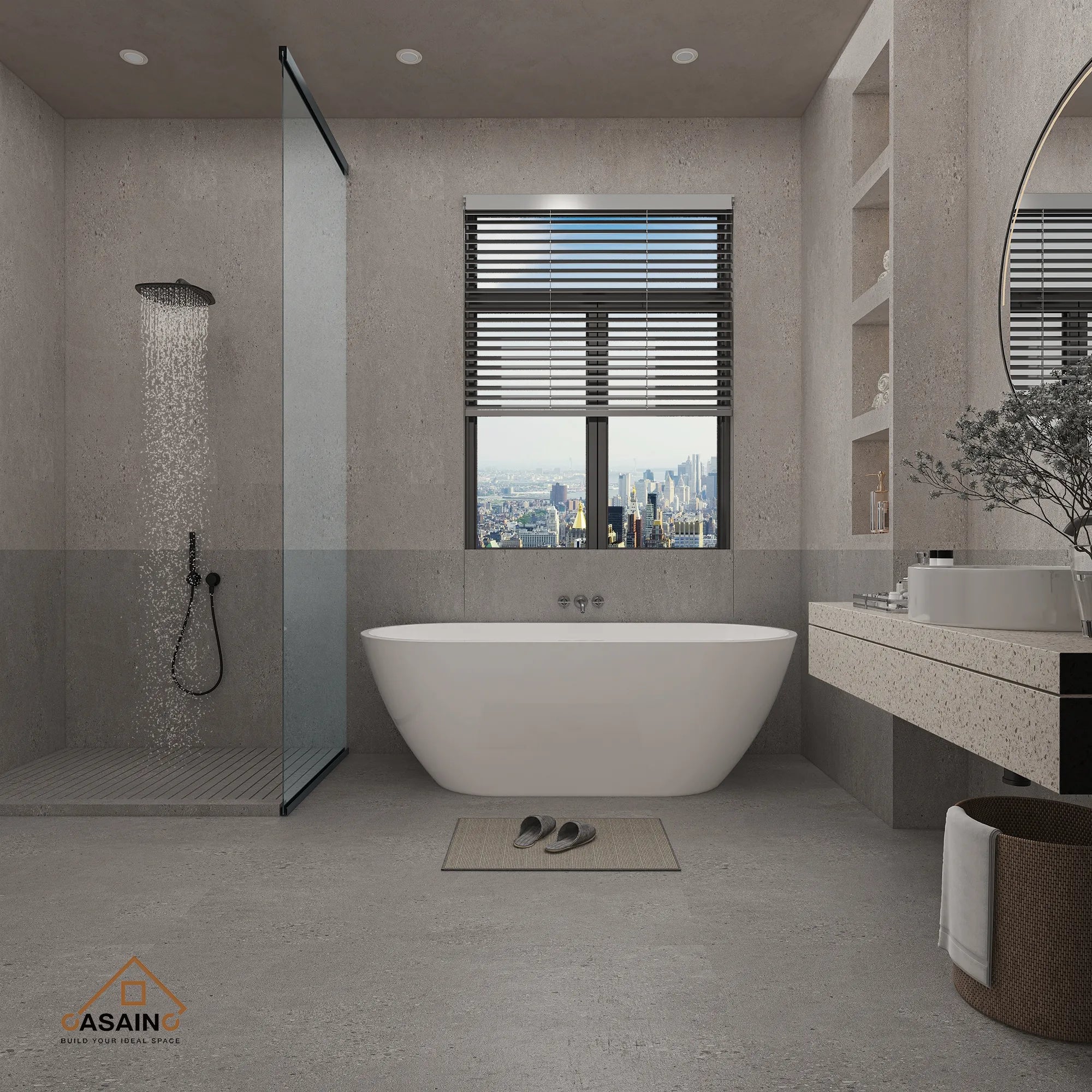 DO YOU WANT TO BUILD YOUR BATHROOM IN ONE STOP?