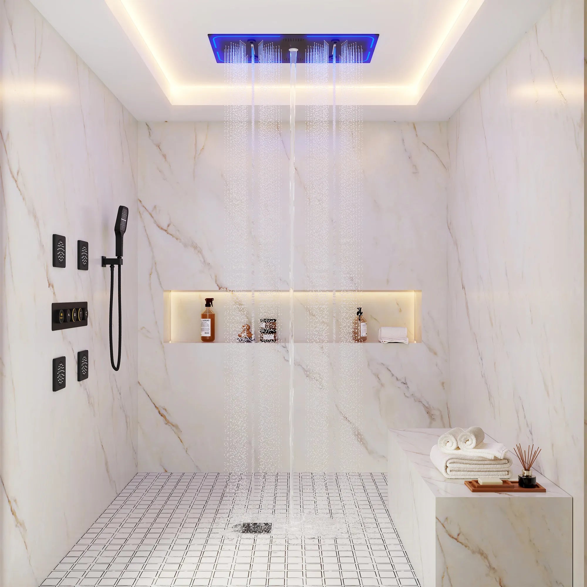 How LED and Bluetooth Showers are Changing the Way We Shower