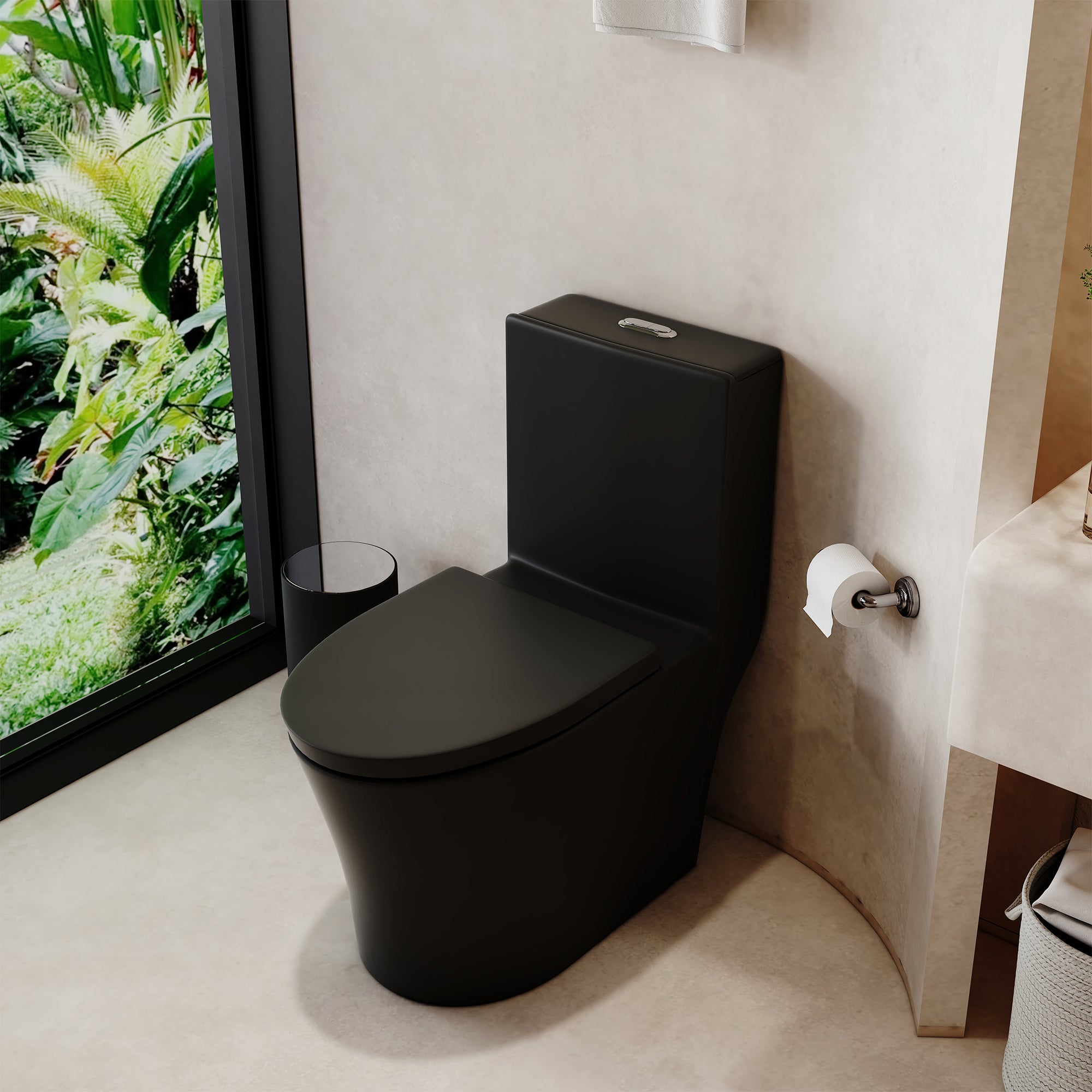 One-Piece Toilets