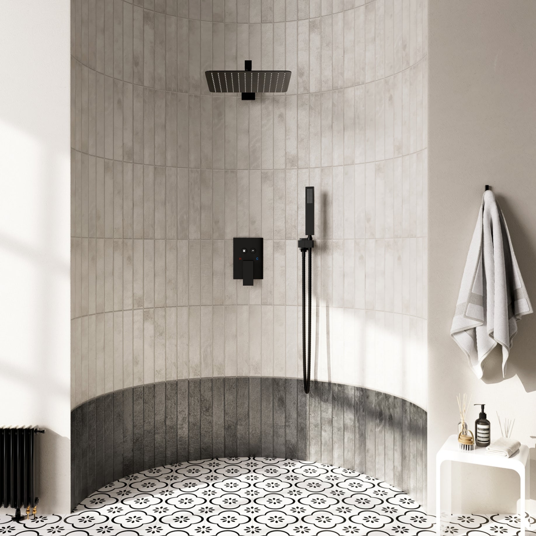 12" Shower Systems