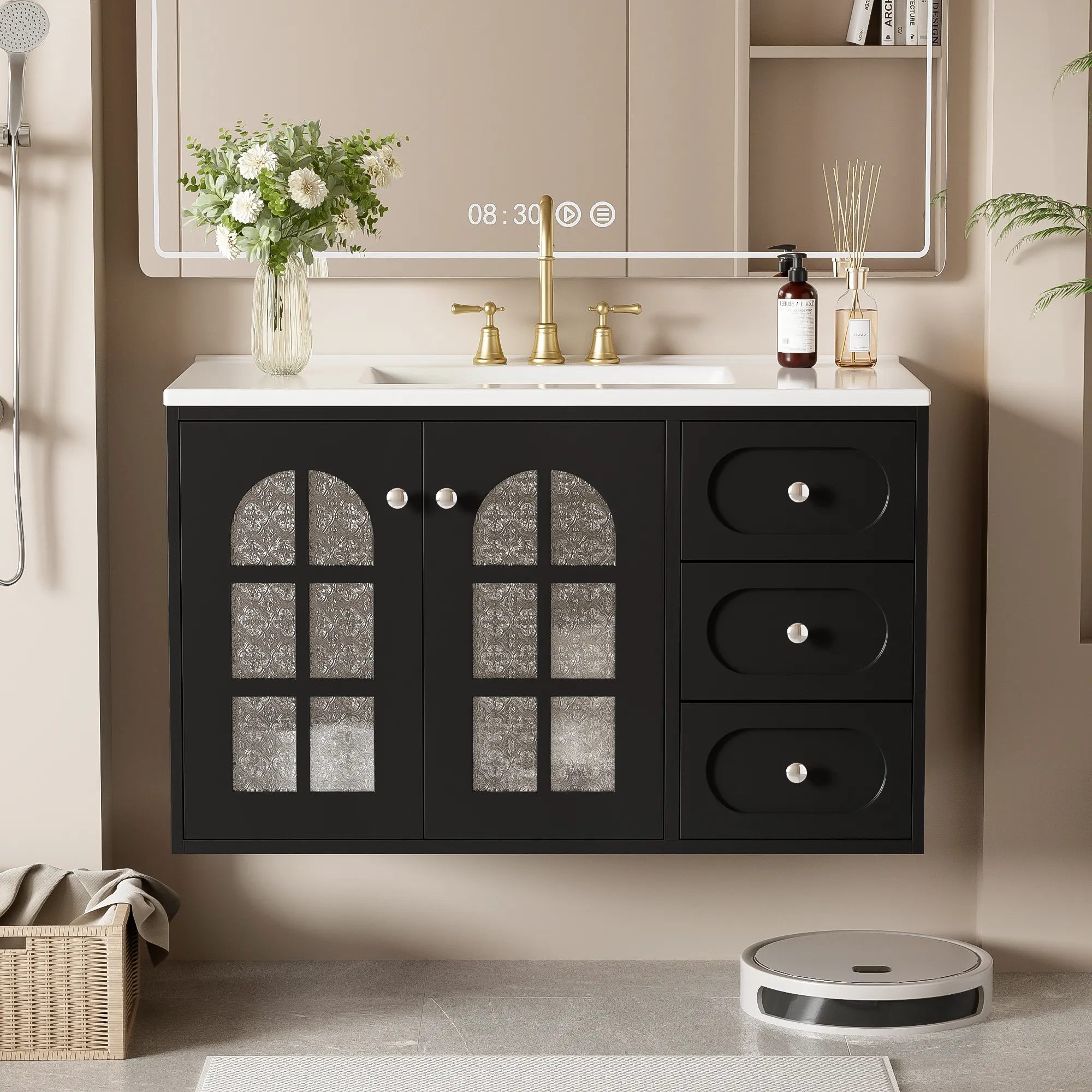 Wall-Mounted Vanities
