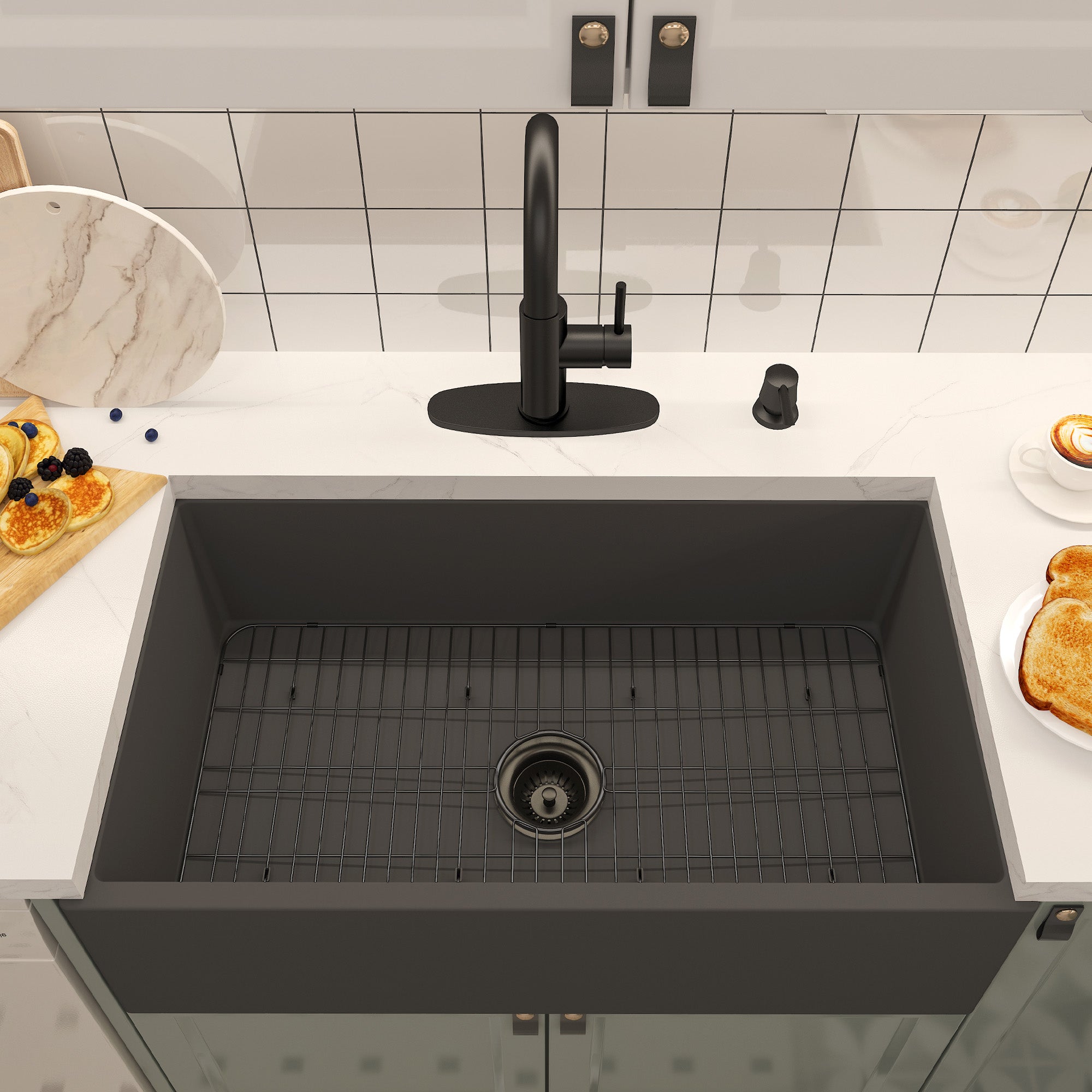 Concrete Kitchen Sink