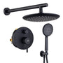 9.5'' rain shower heads with pressure balanced valve easy to install