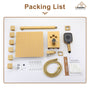 Wall Mount 12 Inch Rainfall Shower Head 3 Function Thermostatic Shower System  with 6 Body Jets