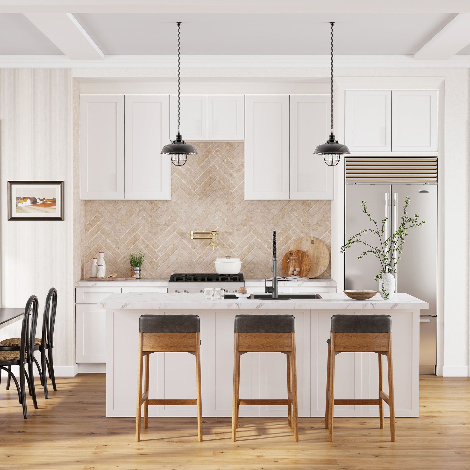 White Shaker - Ready To Assemble Kitchen Cabinets