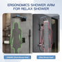 22" Wall Mounted Stainless Steel Shower Systems With Handheld Shower