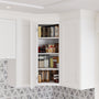 24"W x 12"D x 42"H Plywood Wall Diagonal Corner Kitchen Cabinet with Door Ready to Assemble
