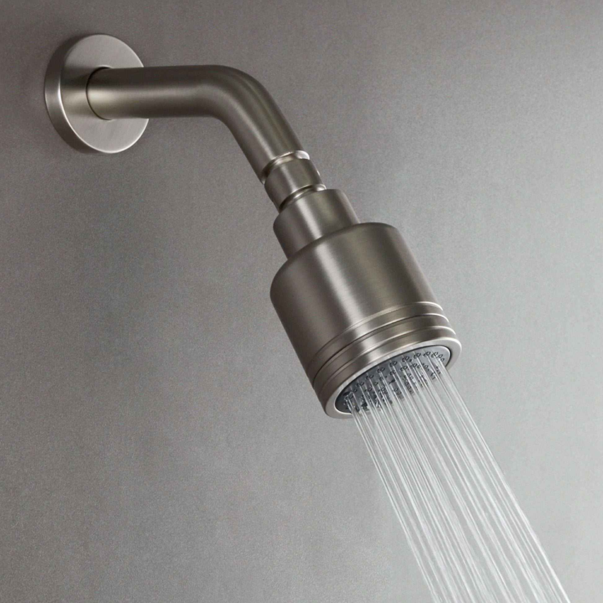 Wall Mount Rain Fixed Shower Head with Single Lever Handle