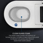 Luxury Smart Toilet with Auto Open Lid, Heated Seat & Bidet Wash, Z & G Series