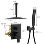 10-inch/12inch Rainfall Shower System With Hand Shower & Pressure-Balanced Valve