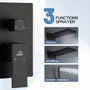 22" Wall Mounted Stainless Steel Shower Systems With Handheld Shower