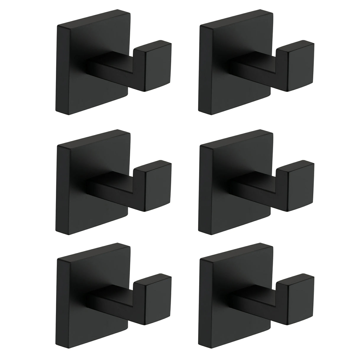 Wall-Mounted Stainless Steel Towel & Coat Hooks for Bathroom Bedroom & Kitchen