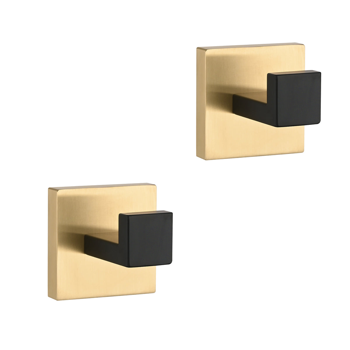 Wall-Mounted Stainless Steel Towel & Coat Hooks for Bathroom Bedroom & Kitchen