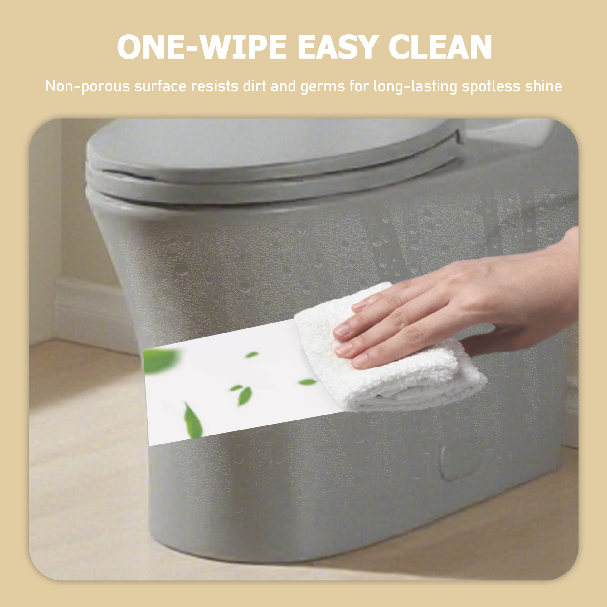 1.1/1.60 GPF Elongated Dual-Flush Floor Mounted One Piece Toilet