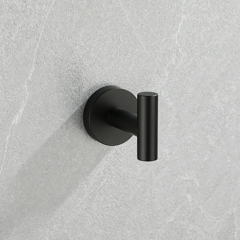 5 Piece Bathroom Towel Rack Set Wall Mount