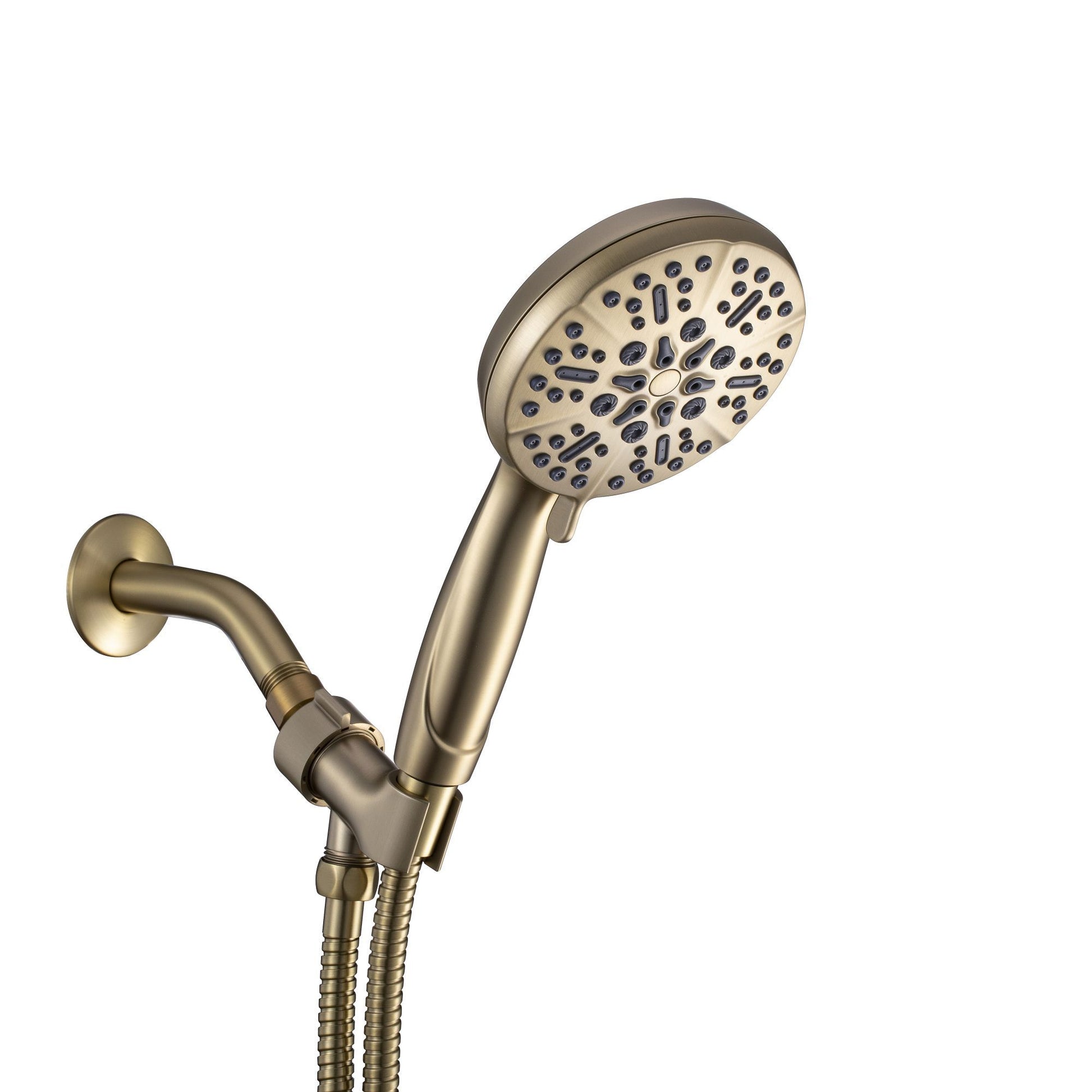 5-Spray Patterns 5 in. High Pressure Wall Mount Handheld Shower Head