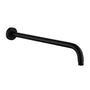 15.75" Round Wall-Mounted Shower Head Extension Arm with Flange