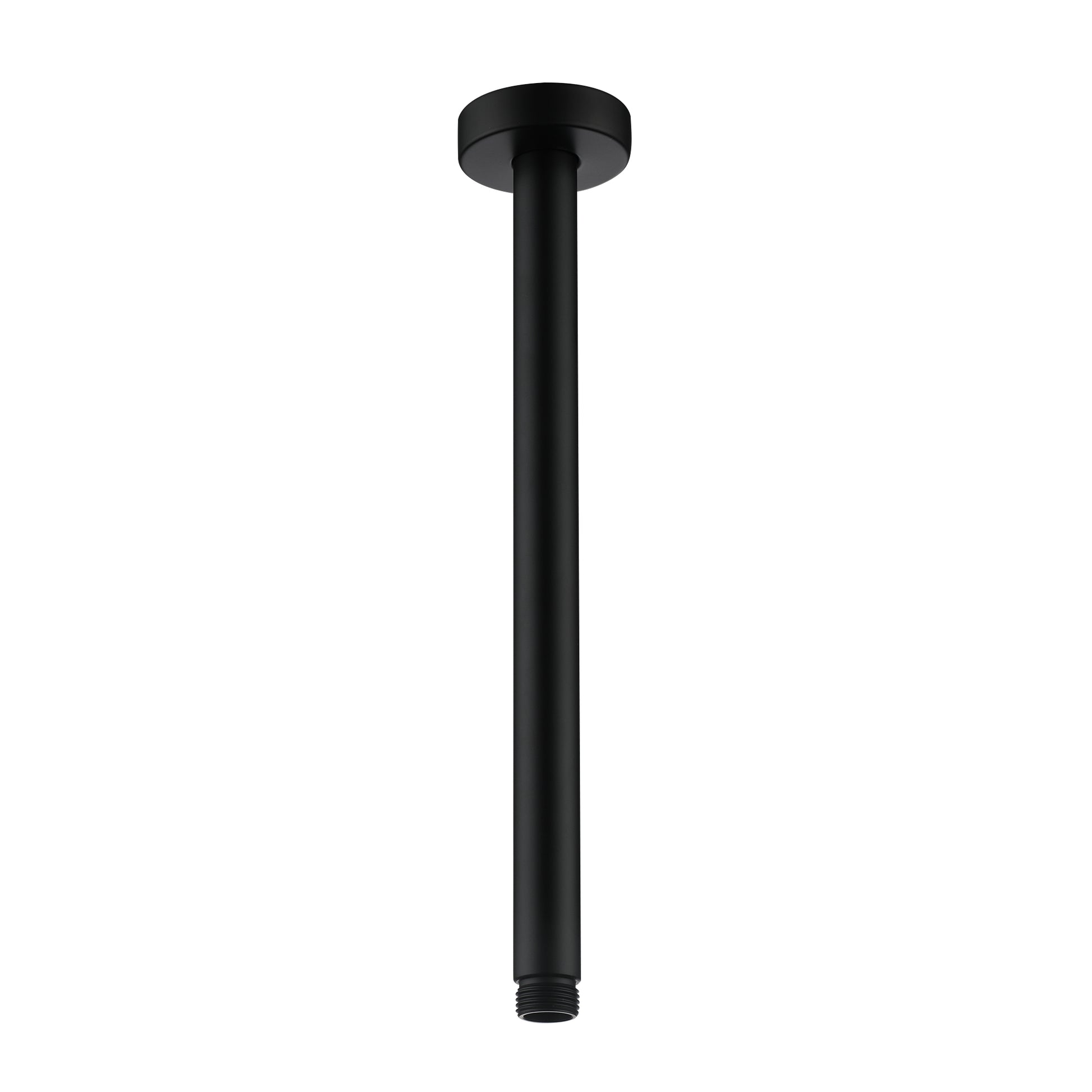7.87"/11.81" Ceiling-Mounted Round Shower Arm with Flange Cover