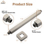 7.87"/11.81" Square Ceiling-Mounted Shower Arm with Flange Cover