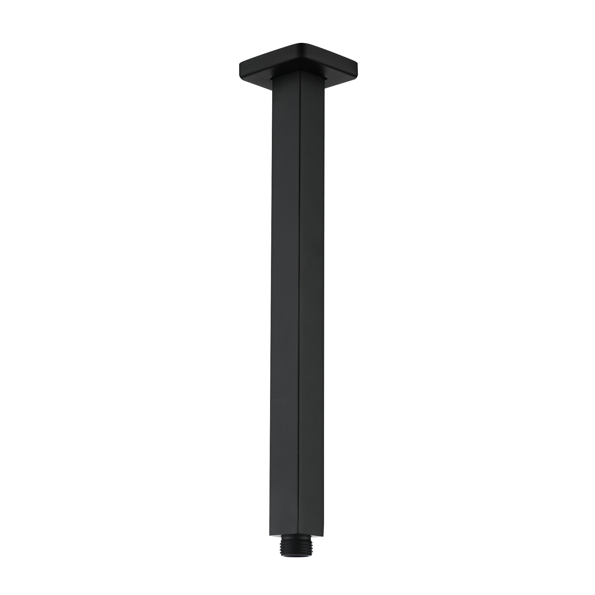 7.87"/11.81" Square Ceiling-Mounted Shower Arm with Flange Cover