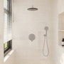 10-Inch Round High Pressure ABS Shower Head Rainfall Showerhead