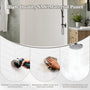 V-Shaped Herringbone SMC Shower Wall Panels with Waterproof & Easy Install