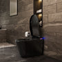 One-Piece Chair Height Elongated Smart Bidet Toilet with Auto Lid, Foam Shield Protection & Dual Flush