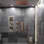 20*24'' Rectangle Shower System With 4 Sprays Modes & 3 Body Jets