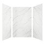 60"x36"x96" SMC Shower Wall Panels, Waterproof Grout-Free Shower Surround in 6 Finishes