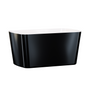 49" Acrylic Freestanding Japanese Soaking Hot Tub with Overflow and Drain