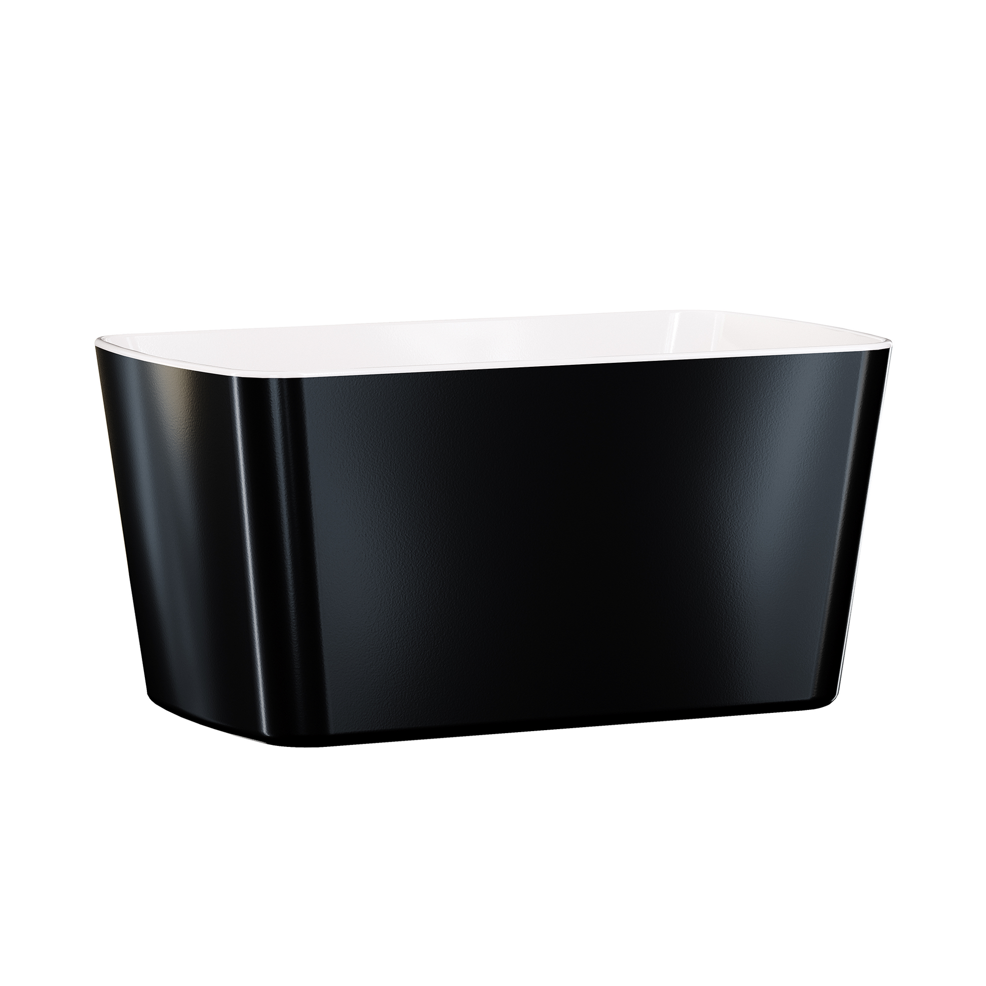 49" Acrylic Freestanding Japanese Soaking Hot Tub with Overflow and Drain