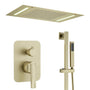 20*14 inch Ceiling-Mounted Luxury Shower System with LED Lights