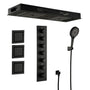 35*12 inch 6-Function Luxury Shower System with Body Jets & Bluetooth