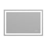 Tempered RGB LED Bathroom Mirror with Smart Controls & Anti-Fog