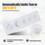 16'' Concealed Multi-Function Shower System 3-Spray Modes Showerhead