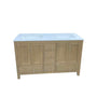 42"/55"/60"/72"/84" Warm Oak Freestanding Bathroom Vanity with Solid Wood Construction