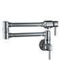 Double Handles Wall-Mounted Folding Pot Filler Space-Saving with Ada Compliant Stainless Steel Handle Kitchen Faucet Easy Filter by Different Finish, Page Through Our Shop for Your Ideal Model Number