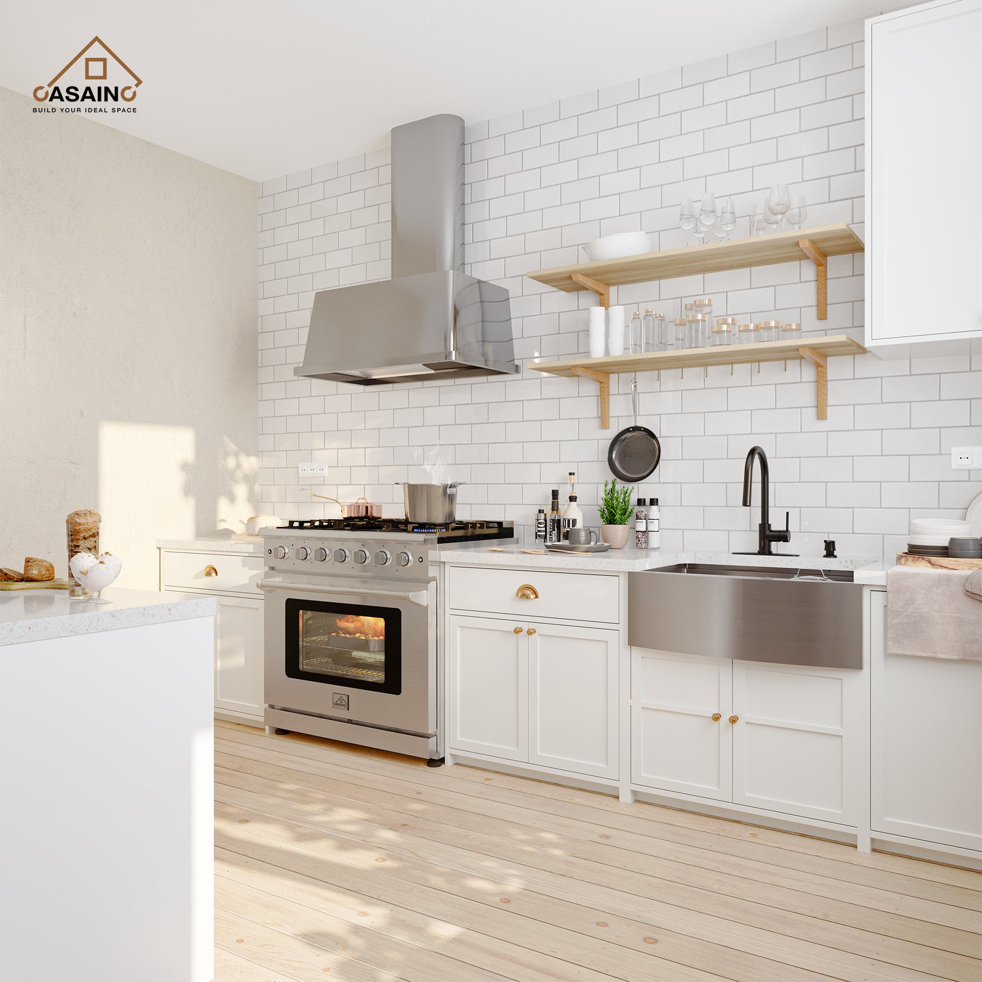 Matte Black Touchless Kitchen Faucet with Pull-Down Sprayer