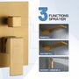 22" Wall Mounted Stainless Steel Shower Systems With Handheld Shower