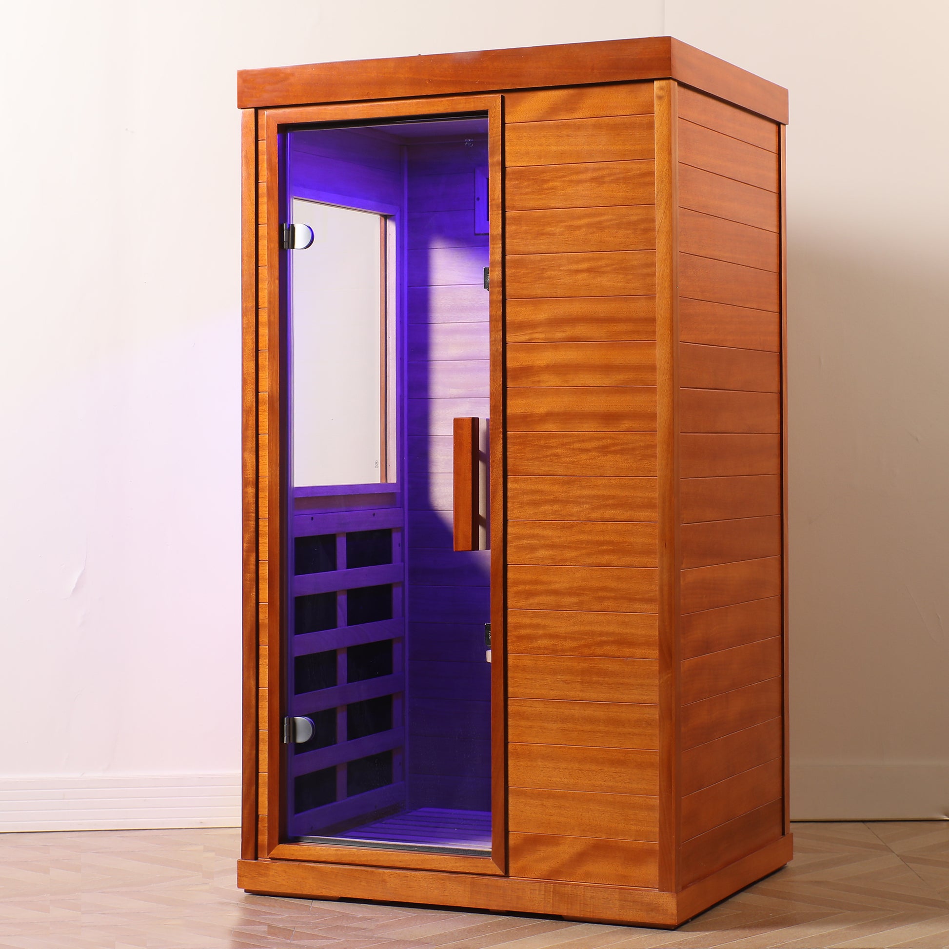 1-Person Mini Home Infrared Sauna With Low EMF