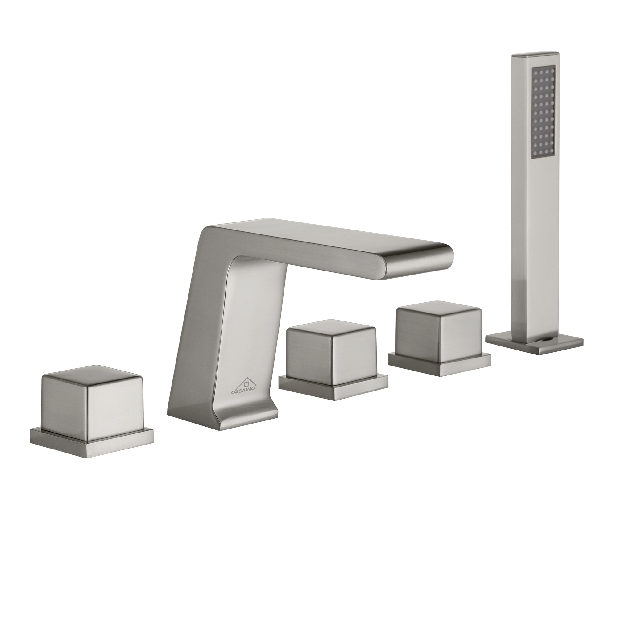 CASAINC Hot Sale 5 hole Bathtub Faucet With Handheld Shower Head
