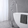 6 GPM Freestanding Bathtub Faucet with Hand Held Shower and Double Handle 