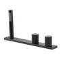 2-Handle Waterfall Roman Tub Faucet with Handheld Shower