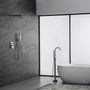 10-inch Wall Mounted Square Rainfall Shower System with Rough-in Valve