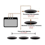 2-Handle Bathroom Sink Faucet 3-Hole Application Widespread Modern Bathroom Faucet with Drain Assembly - Matte Black